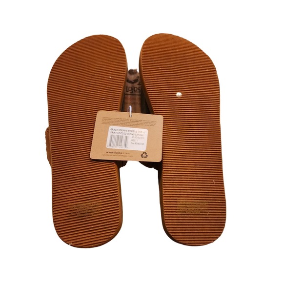 "Flojos Grace Women's Tribal Print Sandals, Red, Size 7" - Picture 5 of 5